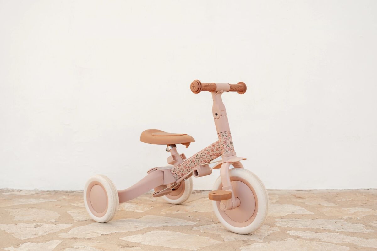 Little Dutch Jalgratas 4-ühes koos lükkesangaga ´Fairy Floral´ - Image 26