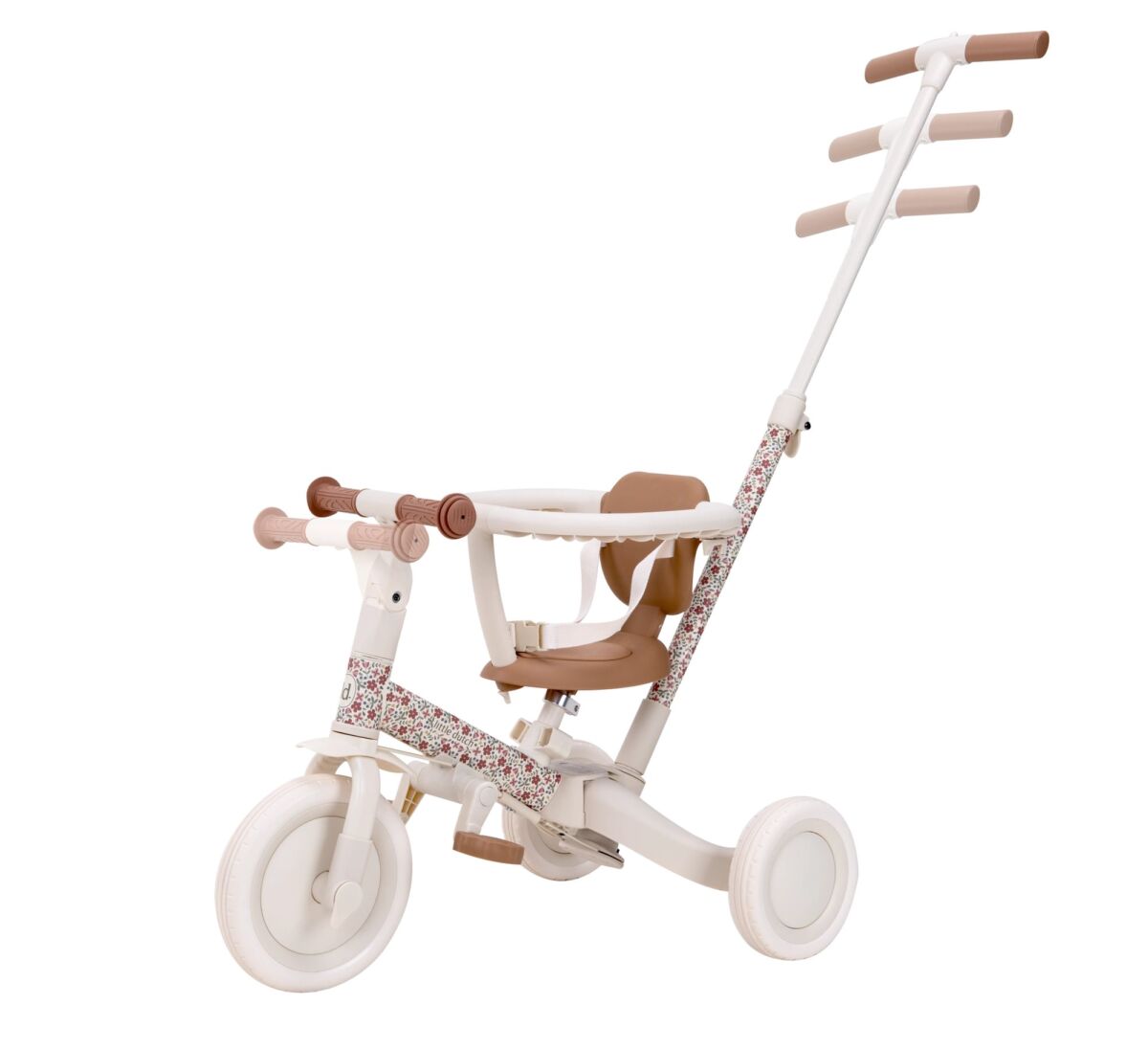 Little Dutch Jalgratas 4-ühes koos lükkesangaga ´Sunny Flower´ - Image 2