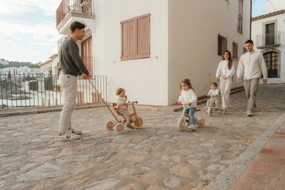 Little Dutch Jalgratas 4-ühes koos lükkesangaga ´Sunny Flower´ - Image 8