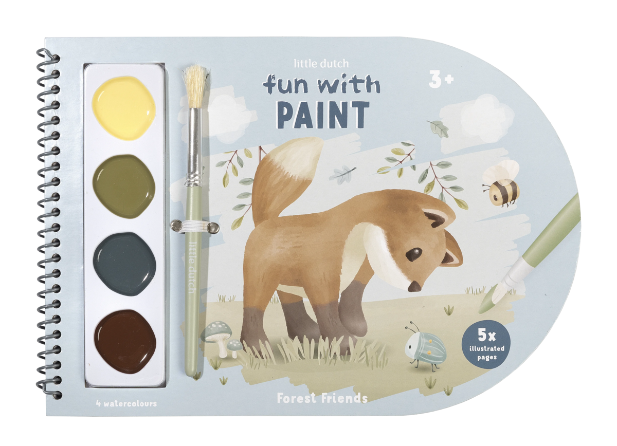 Little Dutch Maalimisraamat ´Forest Friends´