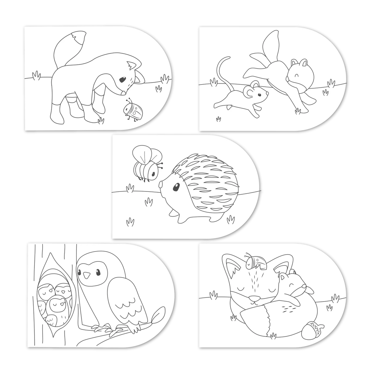 Little Dutch Maalimisraamat ´Forest Friends´ - Image 2