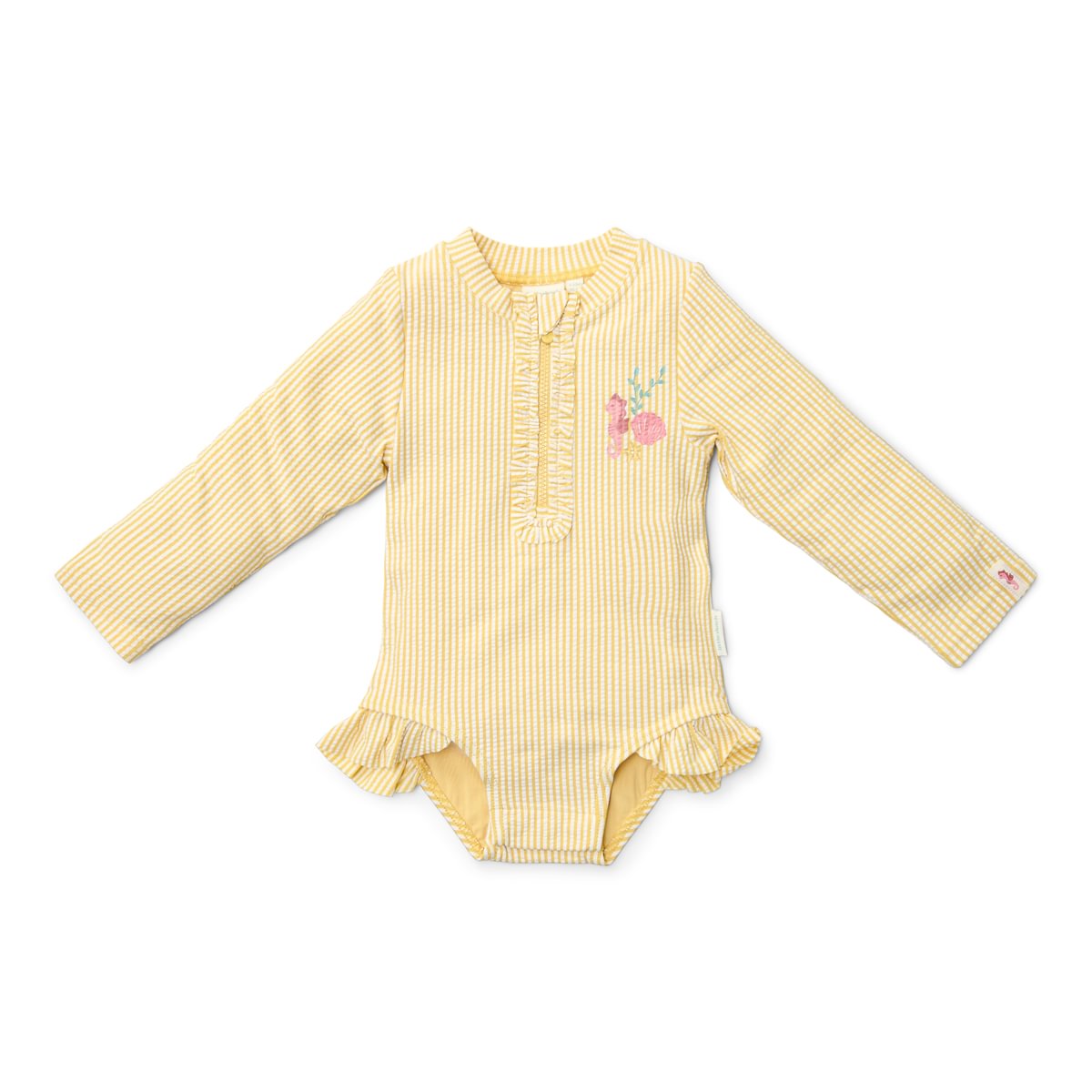 Little Dutch Ujumistrikoo pikkade varrukatega ´Ocean Treasures Yellow´ 86/92