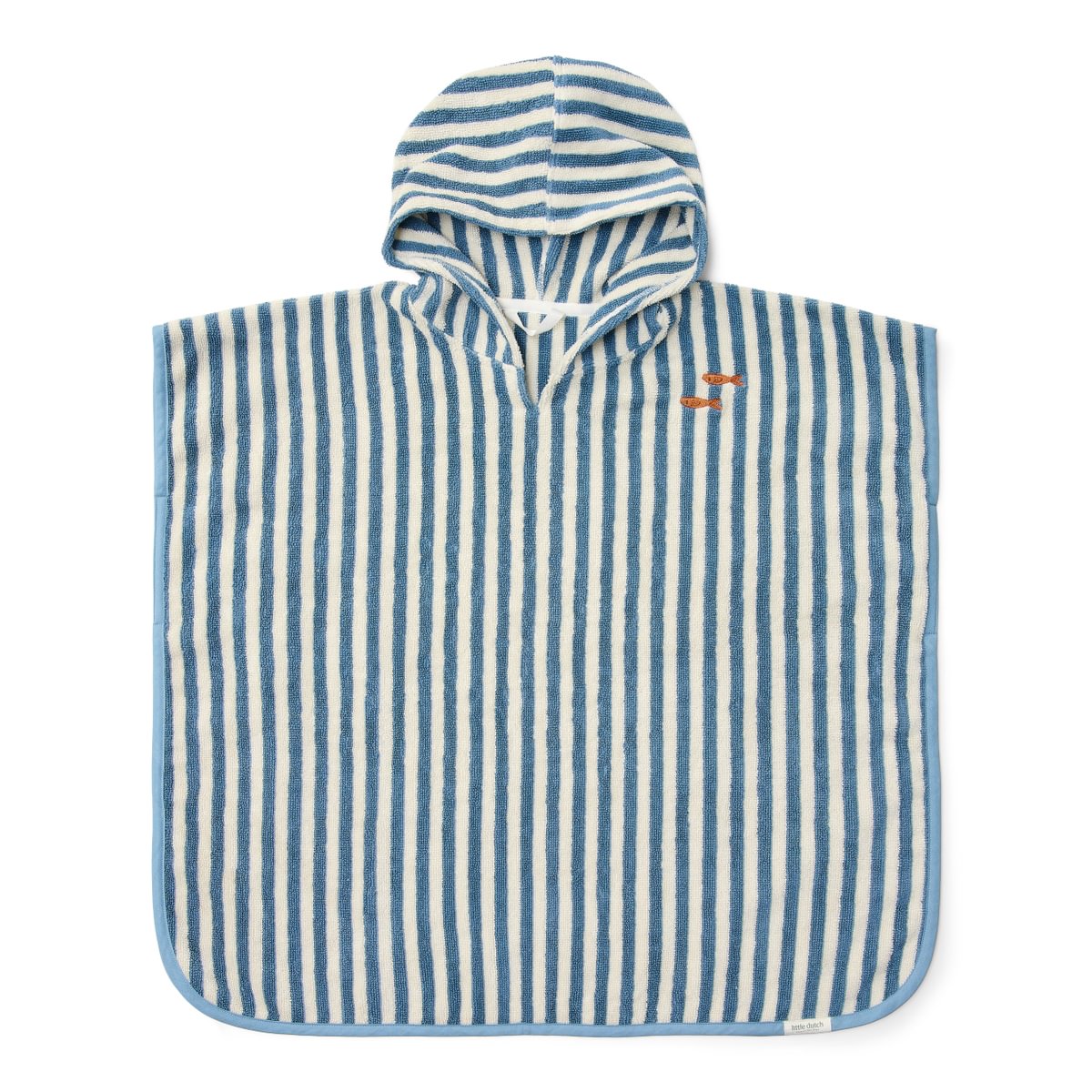 Little Dutch Pontšo rätik kapuutsiga ´Ocean Sea Life´