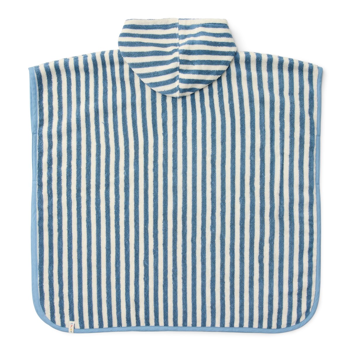 Little Dutch Pontšo rätik kapuutsiga ´Ocean Sea Life´ - Image 3