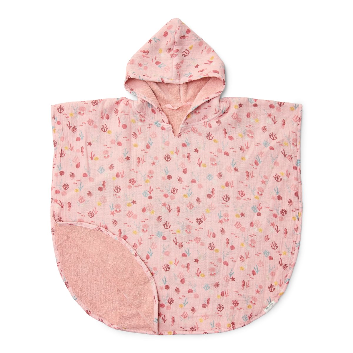 Little Dutch Pontšo rätik kapuutsiga ´Ocean Treasures´ - Image 2