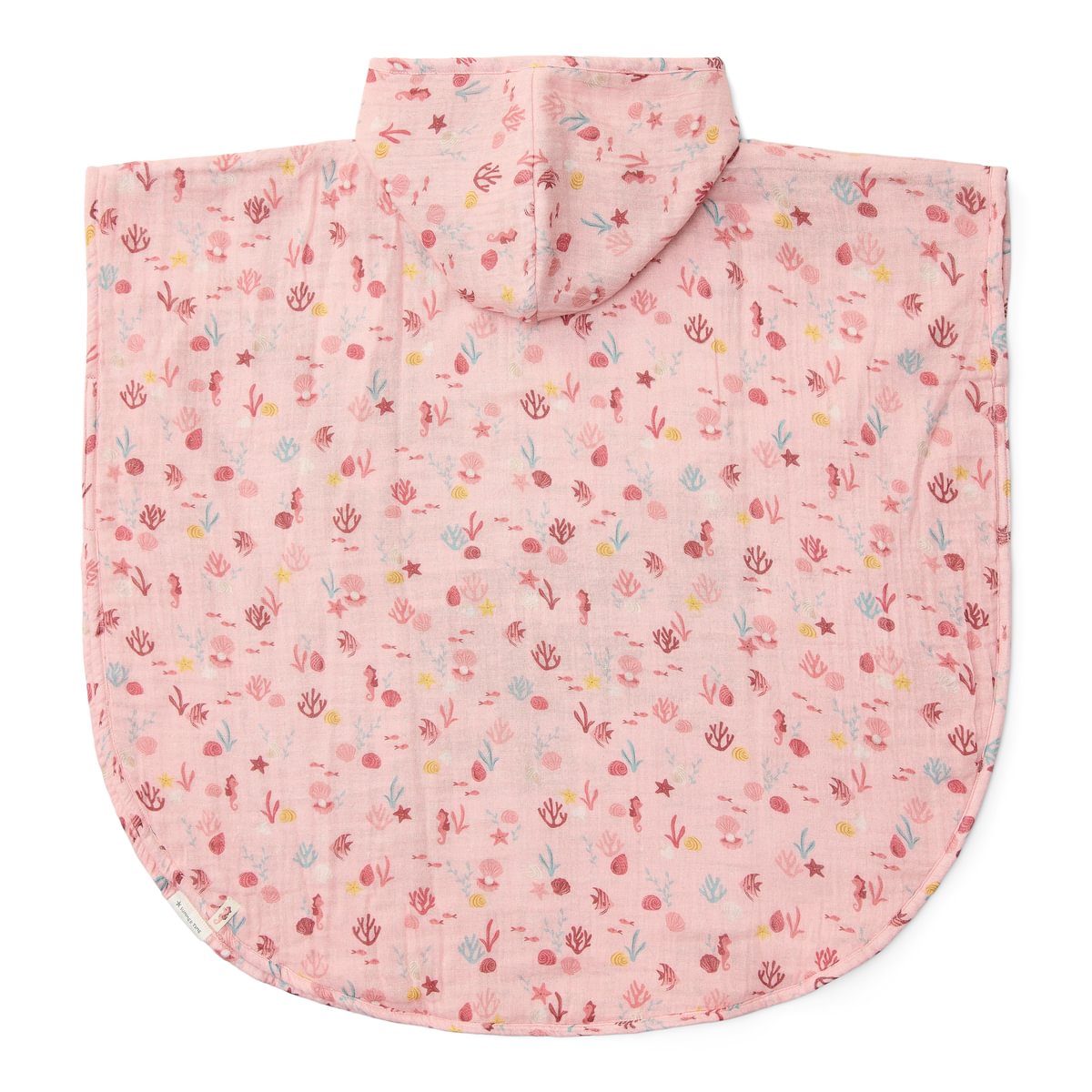 Little Dutch Pontšo rätik kapuutsiga ´Ocean Treasures´ - Image 3