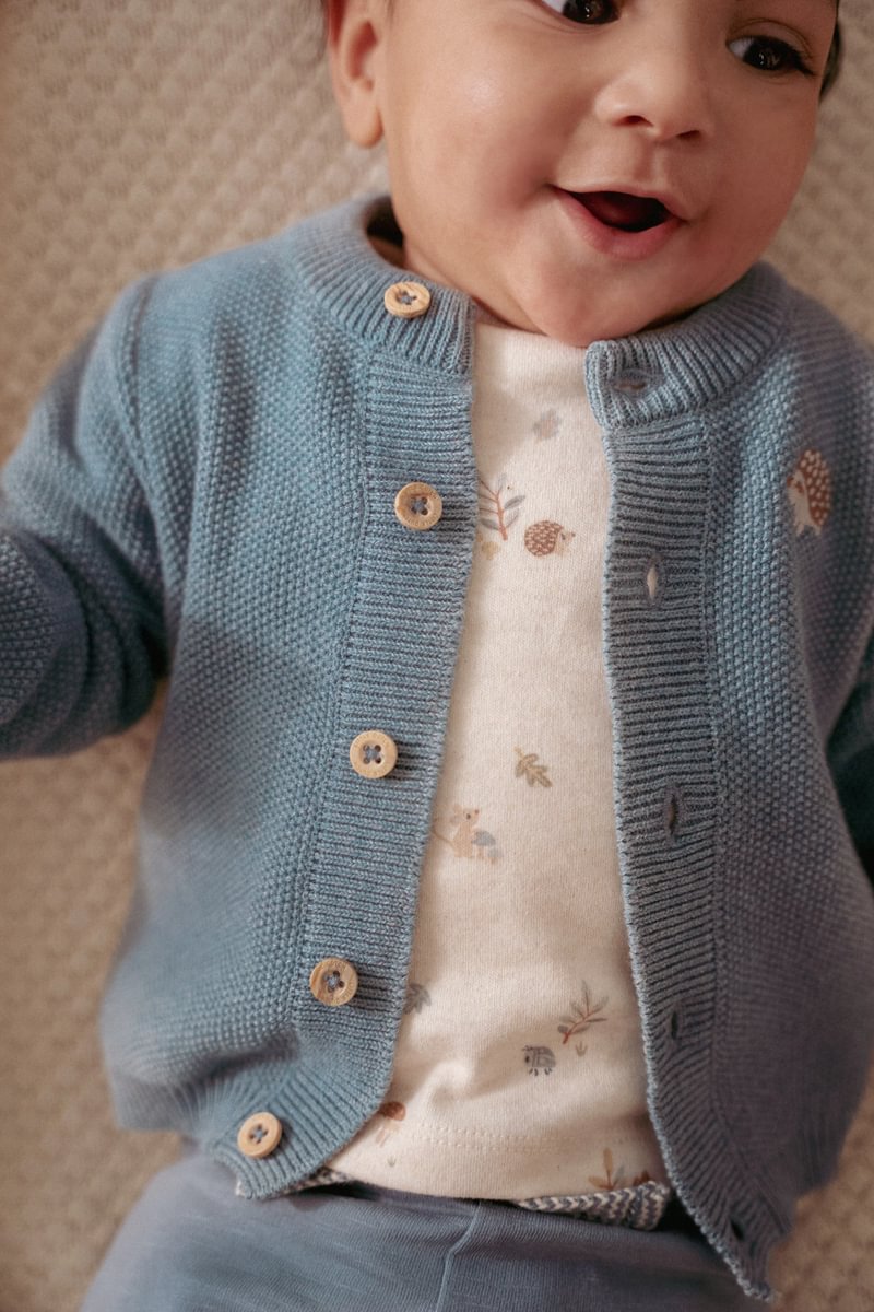 Little Dutch Särk pikkade varrukatega ´Forest Friends Sand´ 68 - Image 5