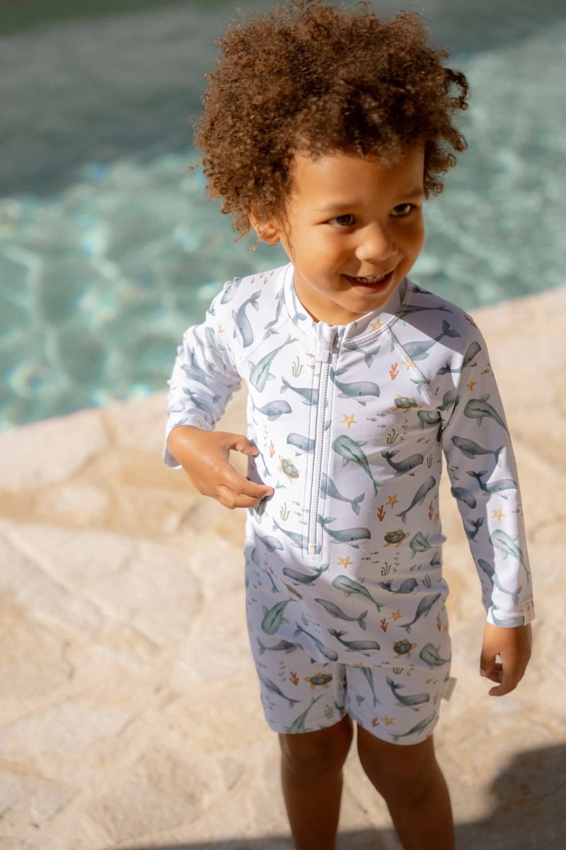 Little Dutch Ujumiskombe pikkade varrukatega ´Ocean Sea Life´ 62/68 - Image 3