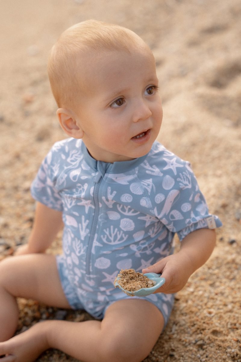 Little Dutch Ujumiskombe lühikeste varrukatega ´Ocean Sea Life Blue´ 86/92 - Image 8