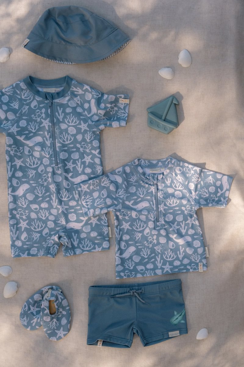 Little Dutch Ujumiskombe lühikeste varrukatega ´Ocean Sea Life Blue´ 86/92 - Image 11