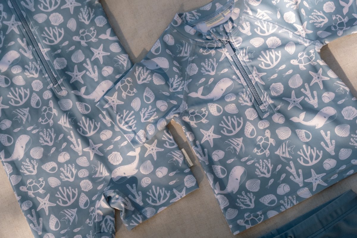 Little Dutch Ujumiskombe lühikeste varrukatega ´Ocean Sea Life Blue´ 86/92 - Image 13