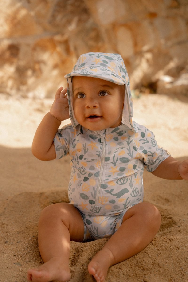 Little Dutch Ujumiskombe lühikeste varrukatega ´Seashells´ 98/104 - Image 5