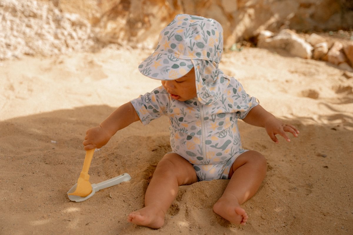 Little Dutch Ujumiskombe lühikeste varrukatega ´Seashells´ 98/104 - Image 6