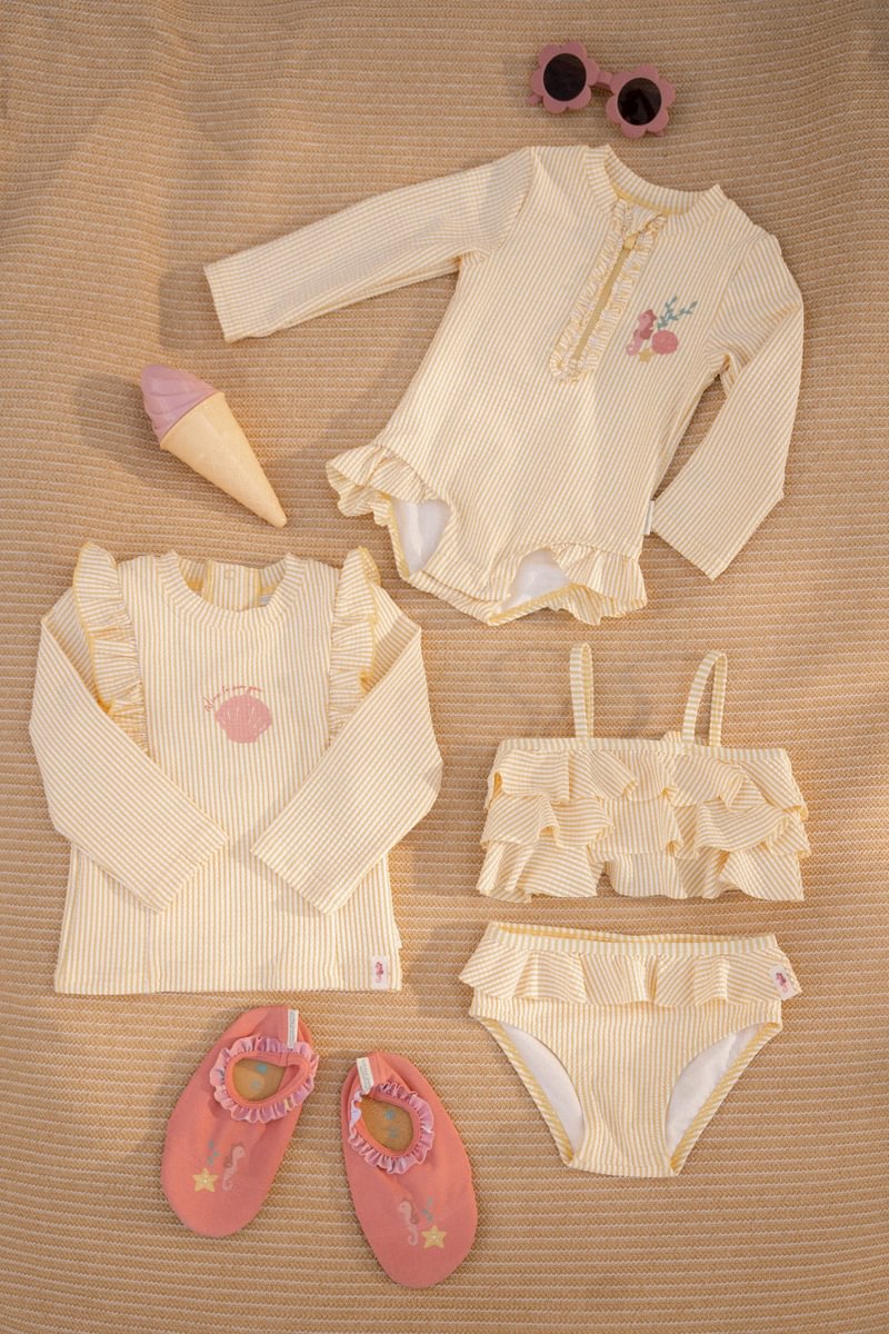 Little Dutch Ujumistrikoo pikkade varrukatega ´Ocean Treasures Yellow´ 86/92 - Image 10