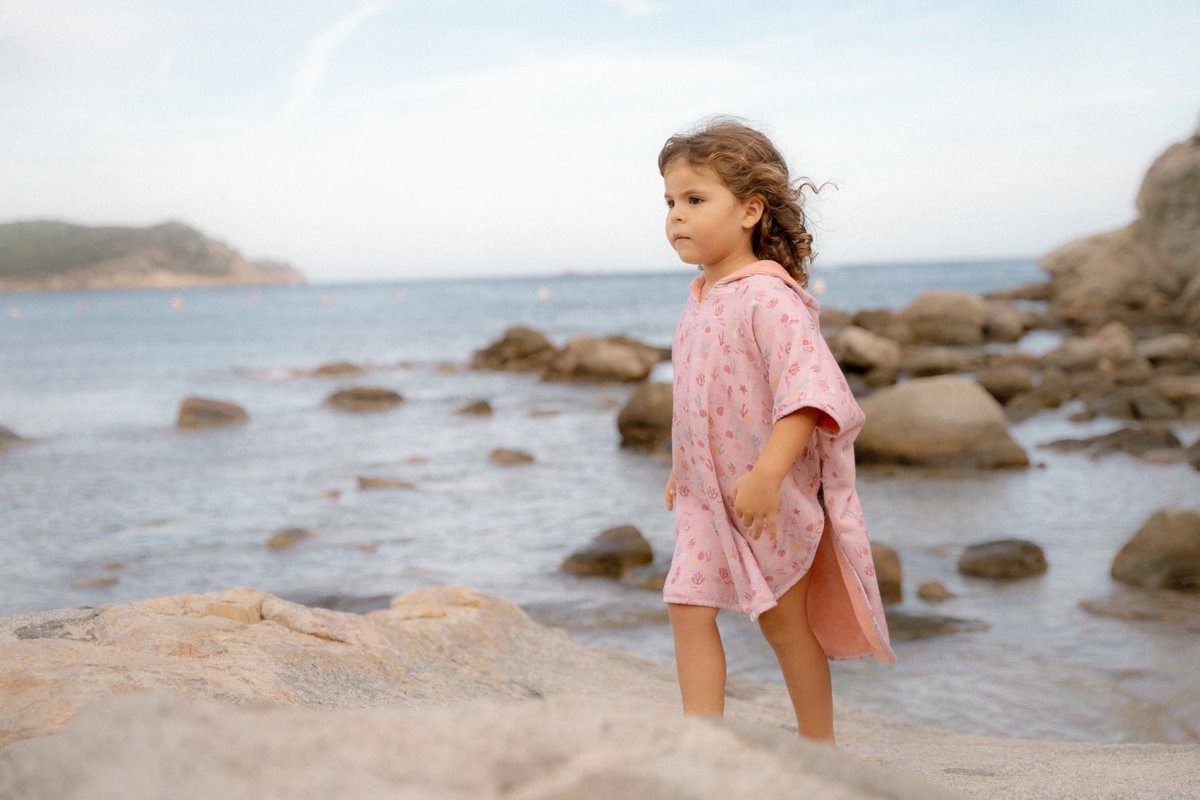 Little Dutch Pontšo rätik kapuutsiga ´Ocean Treasures´ - Image 8