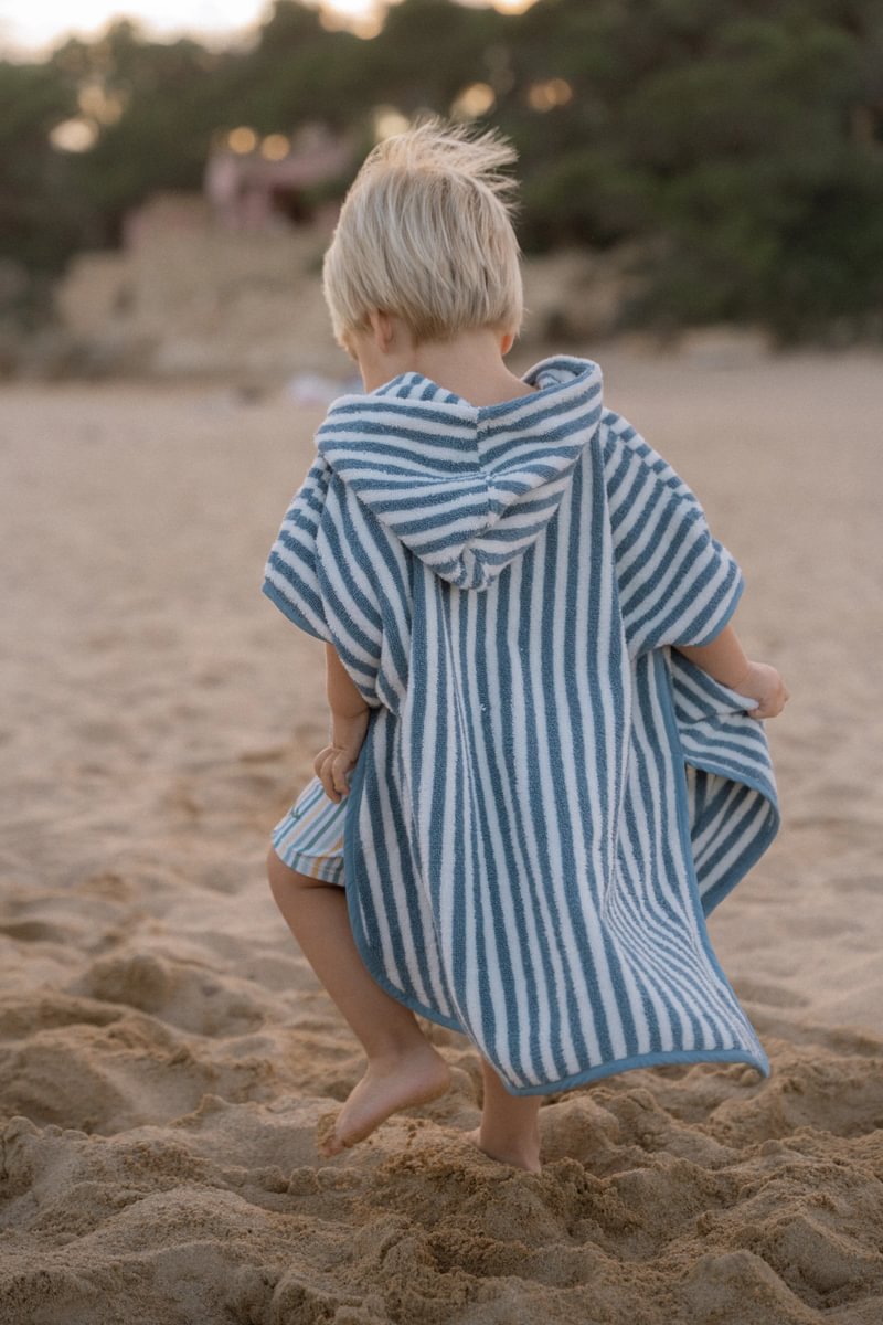 Little Dutch Pontšo rätik kapuutsiga ´Ocean Sea Life´ - Image 6