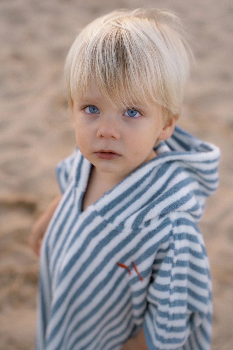 Little Dutch Pontšo rätik kapuutsiga ´Ocean Sea Life´ - Image 4