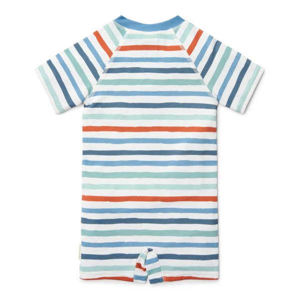 Little Dutch Ujumiskombe lühikeste varrukatega ´Stripes´ 74/80 - Image 2