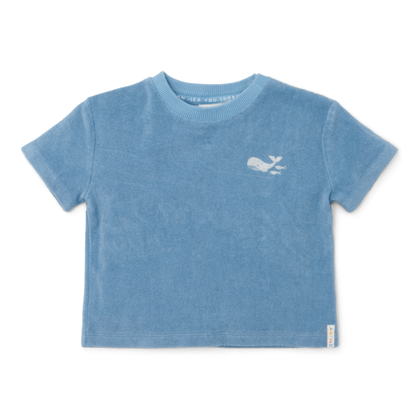 Little Dutch T-särgi ja lühikeste pükste komplekt ´Ocean Sea Life Blue´ 62/68 - Image 3