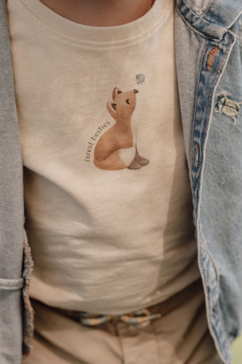 Little Dutch Särk lühikeste varrukatega ´Birch Melange´ 92 - Image 4