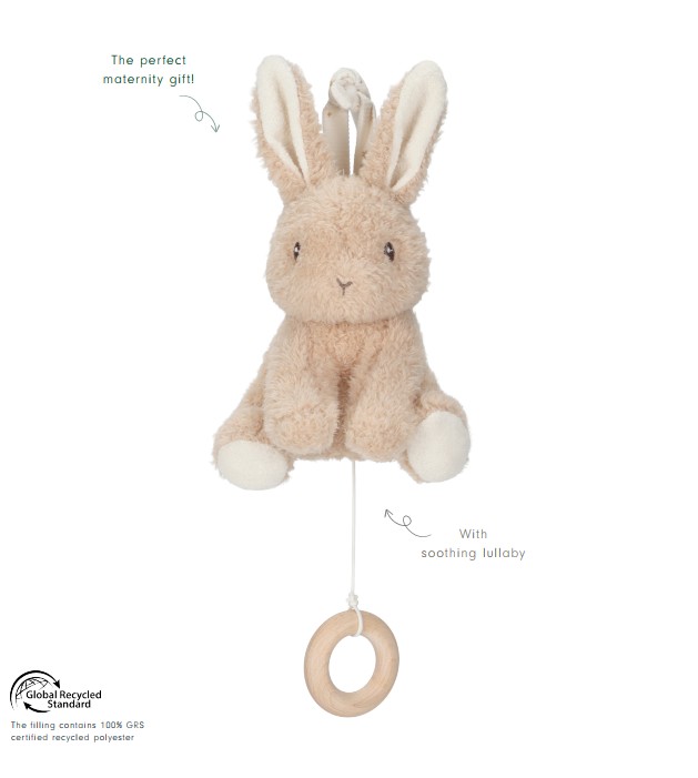 Little Dutch Jänku muusikaga ´Newborn Naturals´ GRS - Image 4