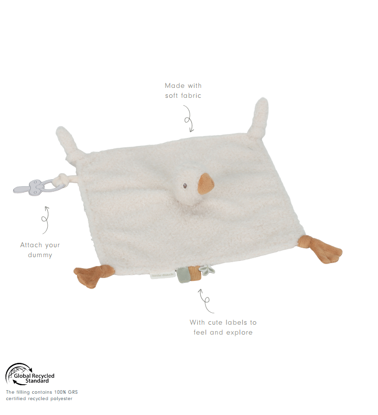 Little Dutch Kaisulapp hanekese ja lutihoidjaga ´Newborn Naturals´ GRS - Image 9