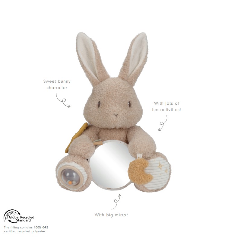 Little Dutch Tegevus-kaisukas jänku ´Newborn Naturals´ GRS - Image 9