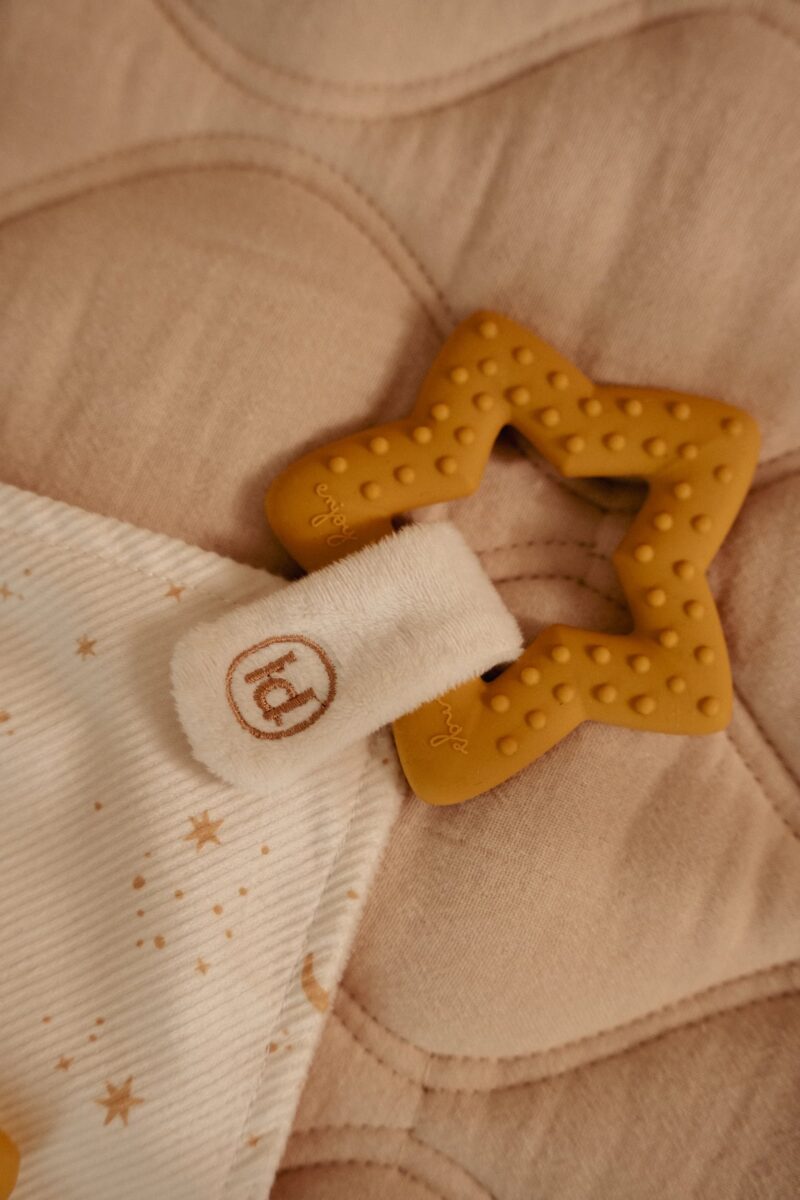 Little Dutch Kaisulapp närimisrõnga ja lutihoidjaga ´Newborn Naturals´ GRS - Image 8