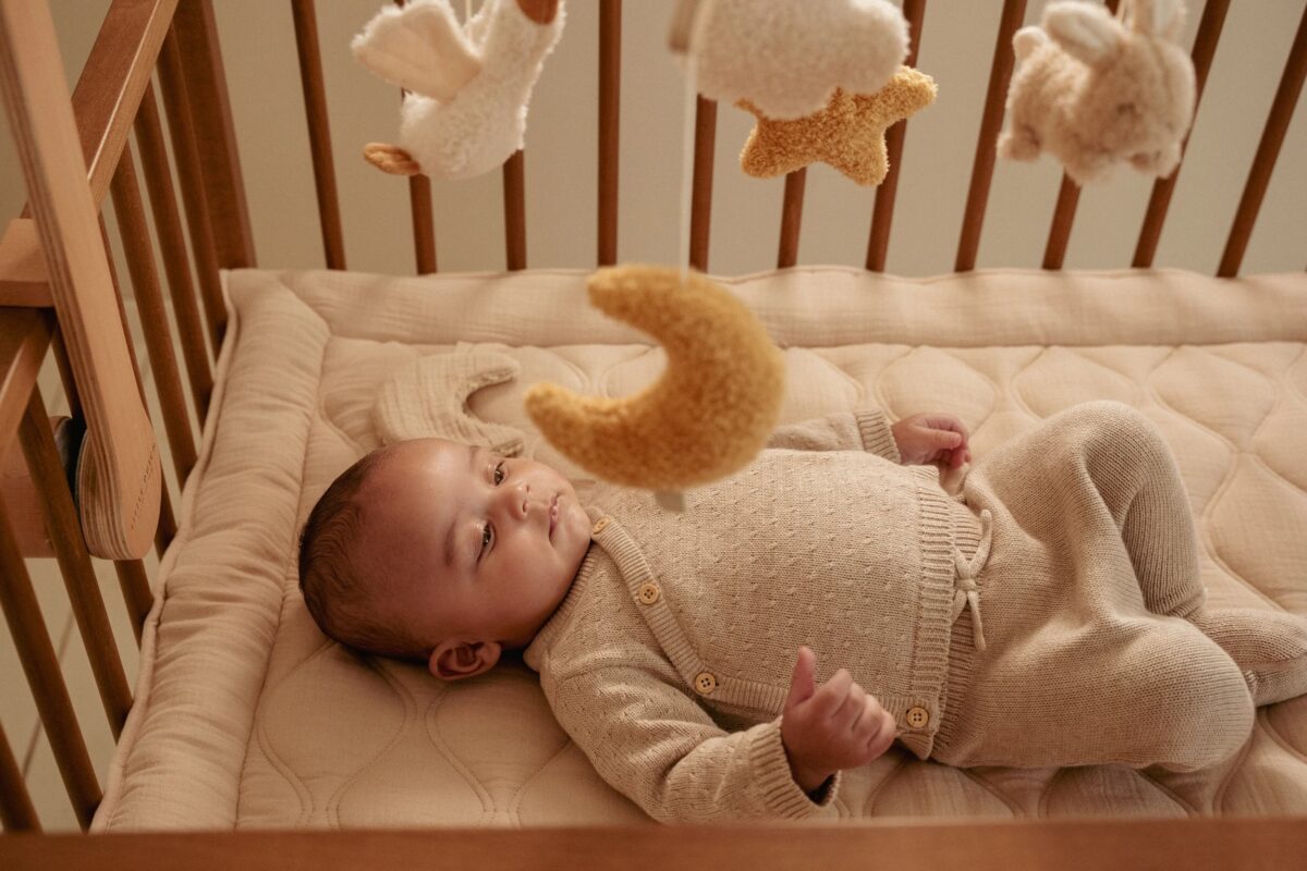 Little Dutch Muusikakarussell ´Newborn Naturals´ FSC puidust - Image 14