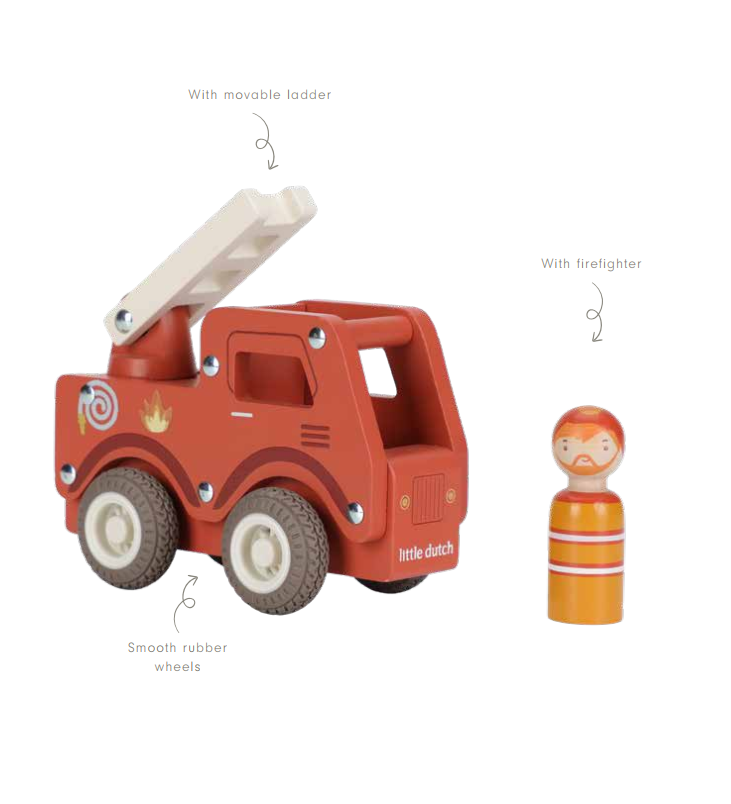 Little Dutch Tuletõrjeauto FSC - Image 14