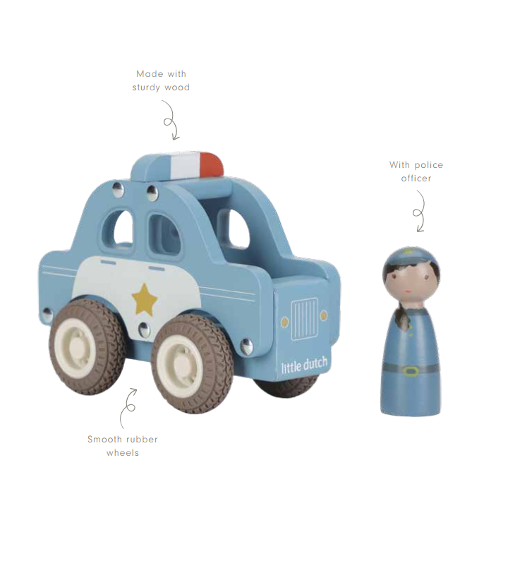 Little Dutch Politseiauto FSC - Image 15