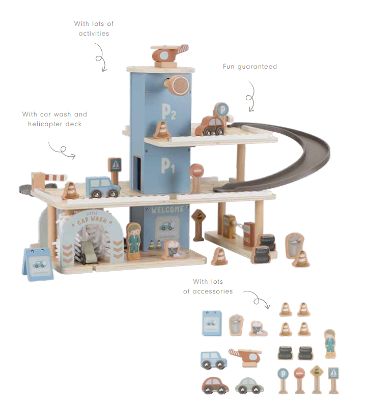 Little Dutch Parkimismaja FSC (rongirajaga ühilduv) - Image 21