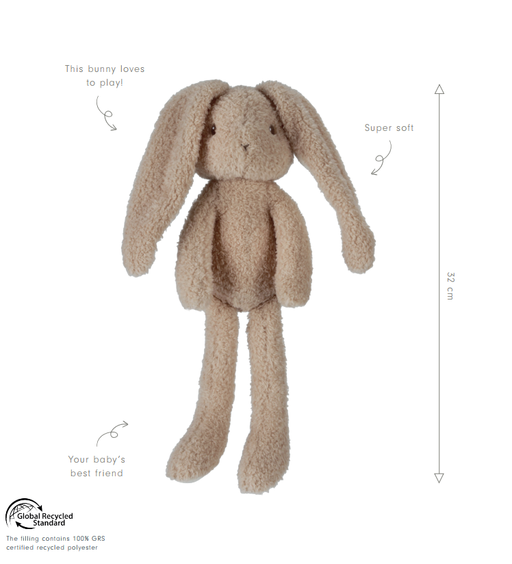 Little Dutch Kaisujänku 32 cm ´Newborn Naturals´ GRS - Image 6