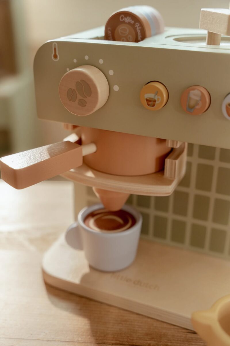 Little Dutch Kohvimasina komplekt FSC puidust - Image 9