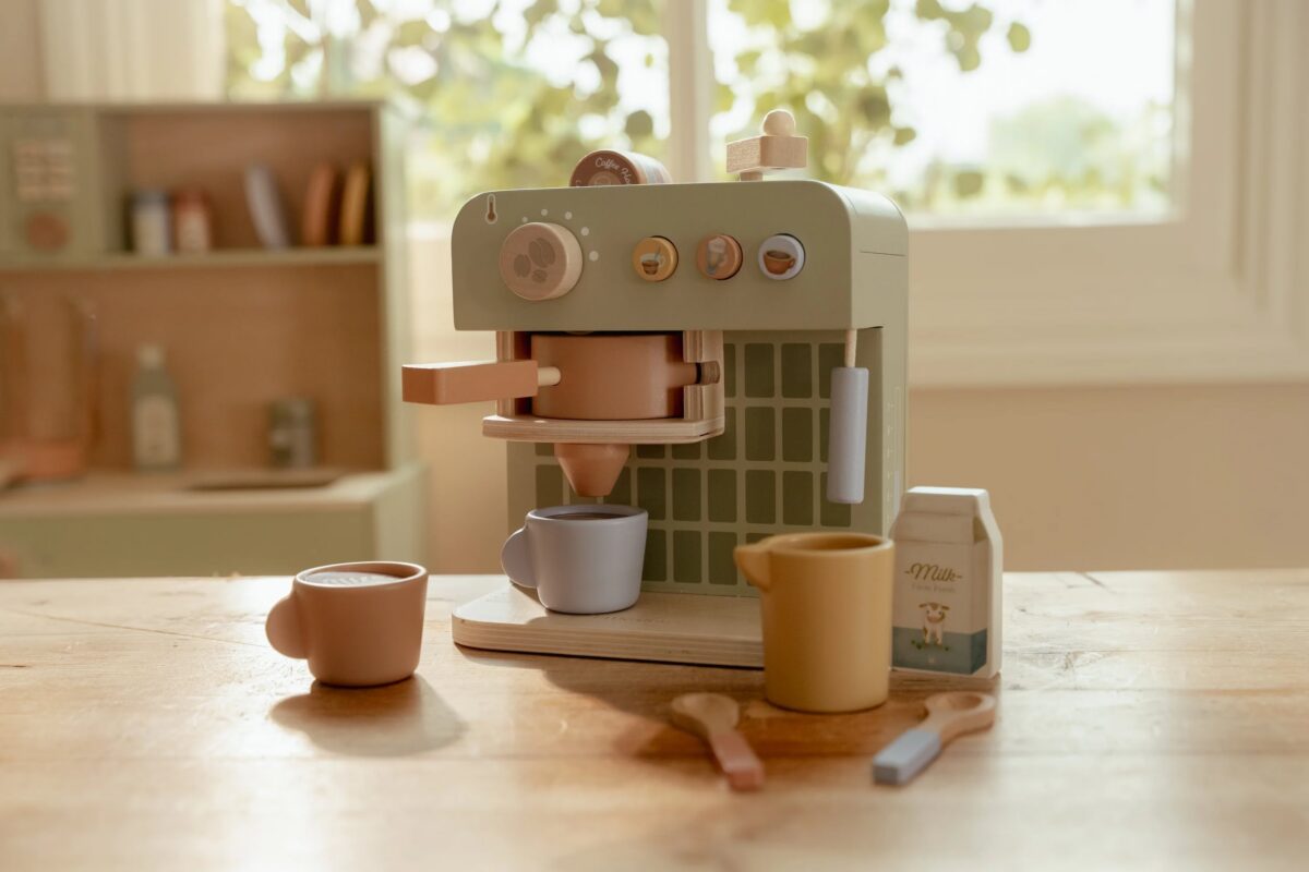 Little Dutch Kohvimasina komplekt FSC puidust - Image 17