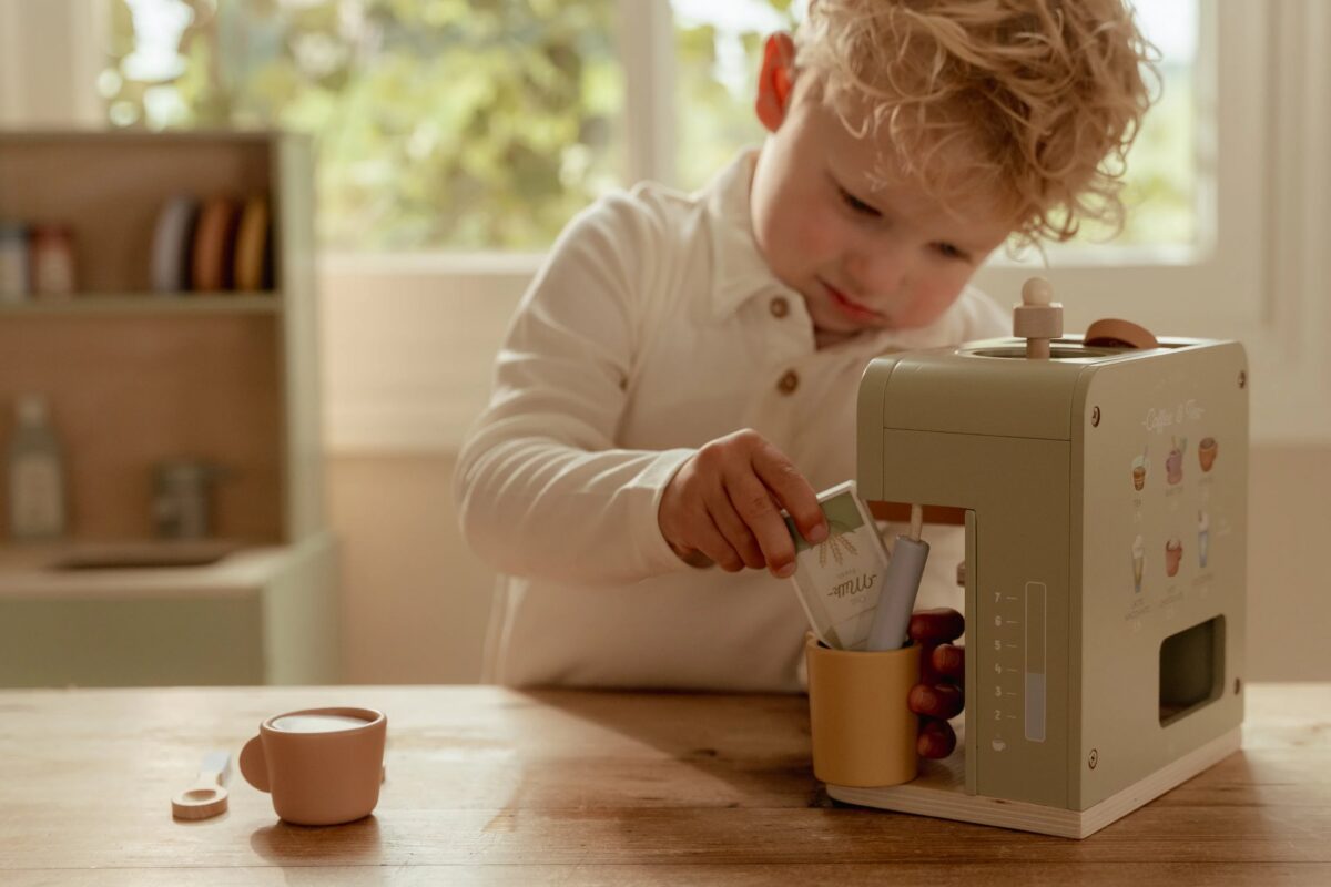 Little Dutch Kohvimasina komplekt FSC puidust - Image 8