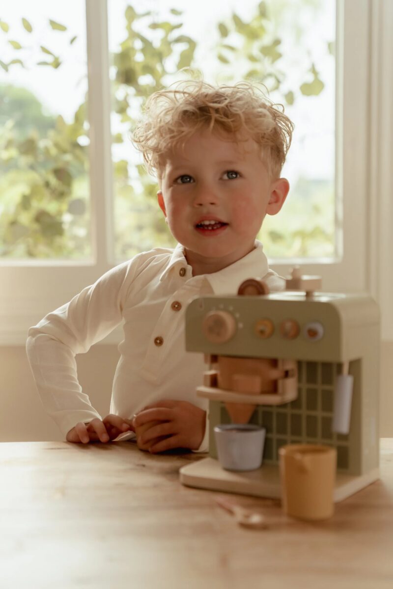 Little Dutch Kohvimasina komplekt FSC puidust - Image 11