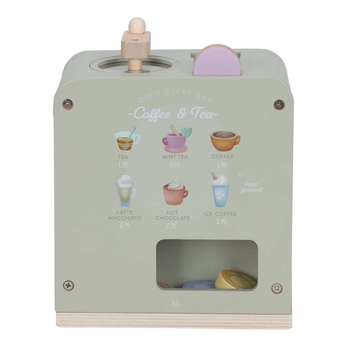 Little Dutch Kohvimasina komplekt FSC puidust - Image 3