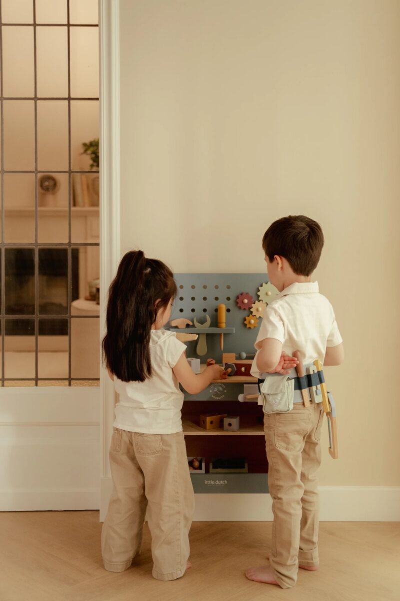 Little Dutch Mängutööpink FSC puidust - Image 25