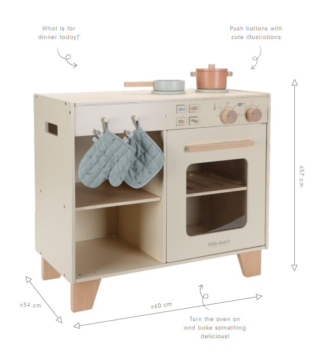 Little Dutch Mänguköök FSC puidust (limiteeritud väljalase) - Image 12