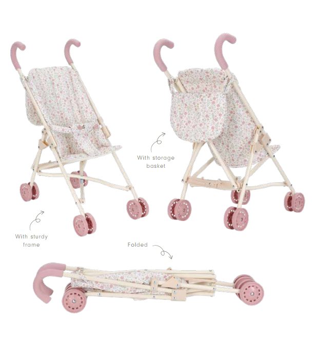 Little Dutch Nukukäru metallist ´Soft Flowers´ - Image 16