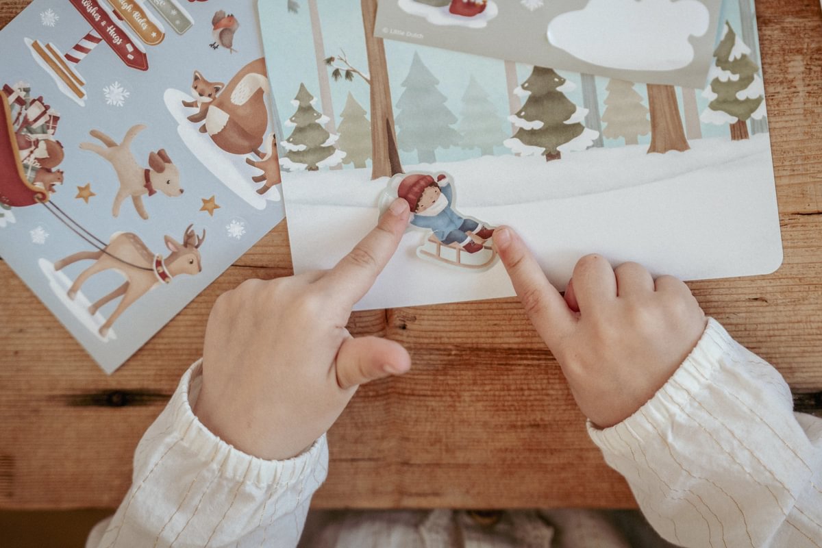 Little Dutch Jõulukaartide ja kleepsude komplekt ´Christmas´ - Image 8