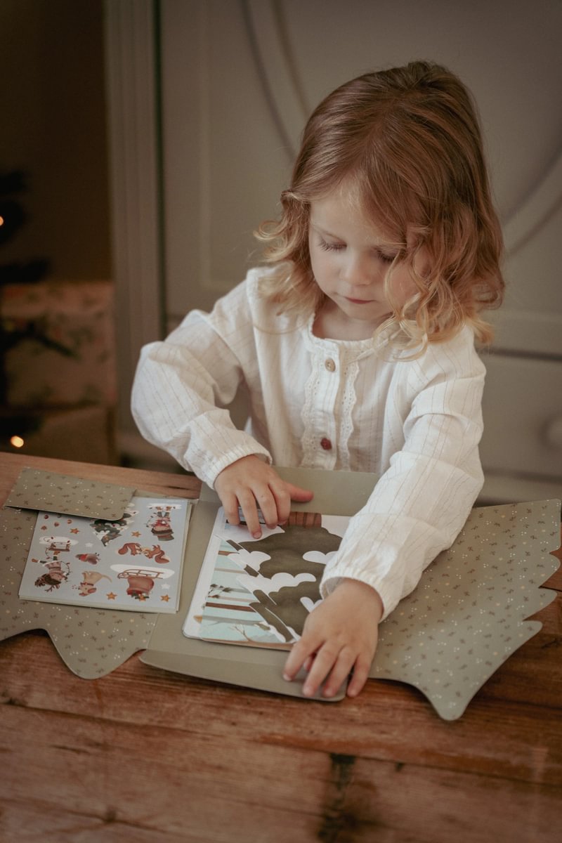 Little Dutch Jõulukaartide ja kleepsude komplekt ´Christmas´ - Image 4