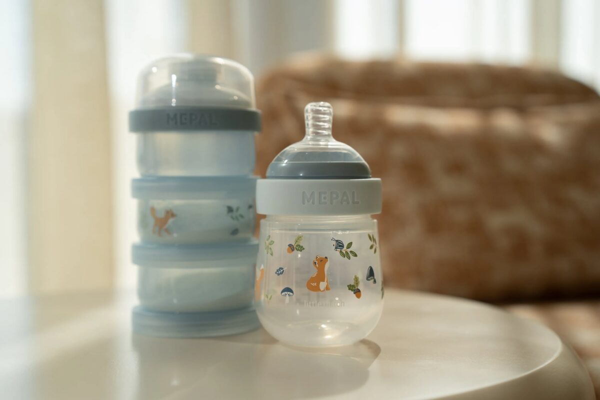 Little Dutch Piimapulbri doseerimiskarpide komplekt (torn) ´Forest Friends´ 3×120 ml - Image 3