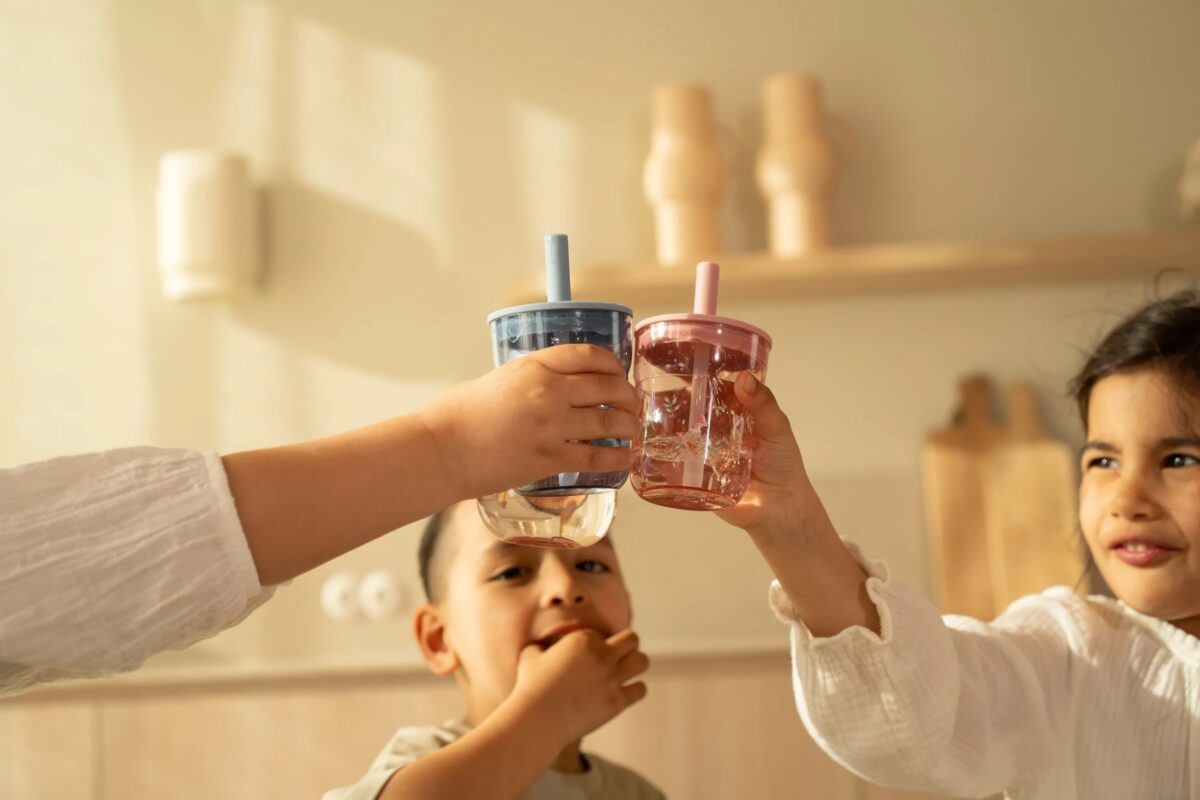 Little Dutch Laste joogitops kõrrega ´Forest Friends´ 250 ml - Image 2