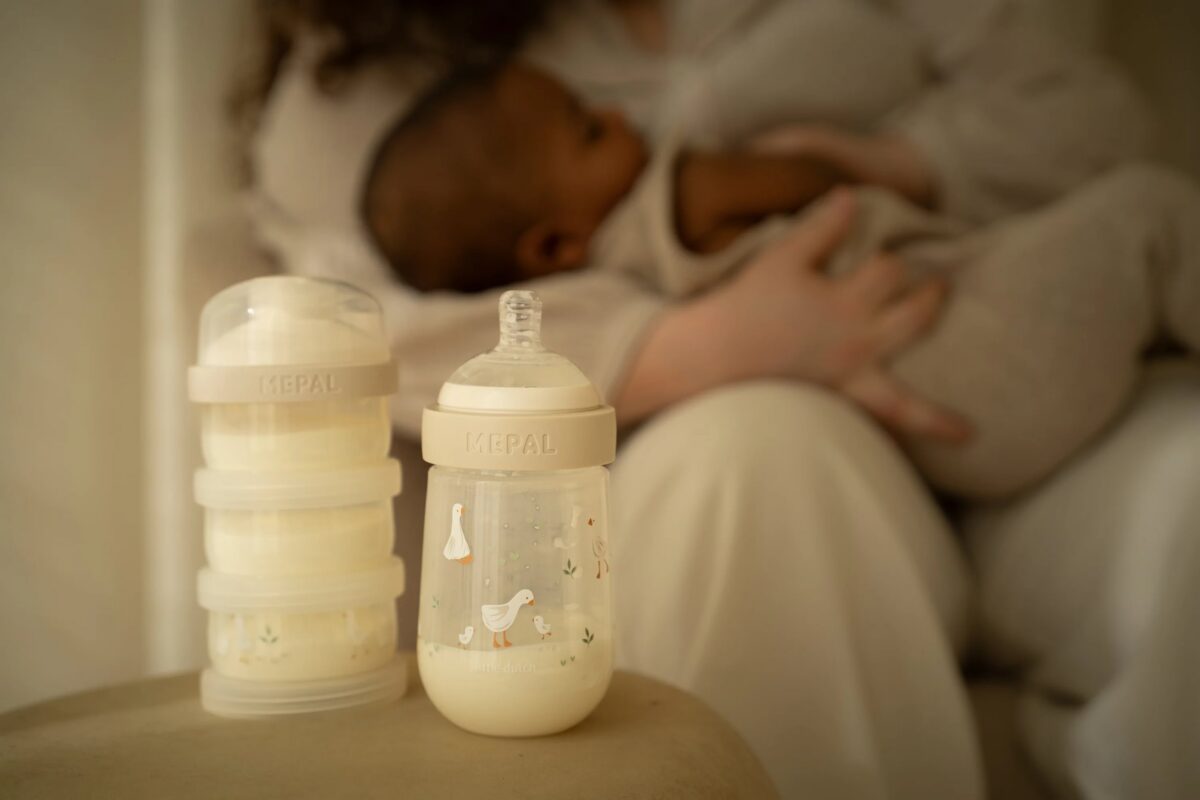 Little Dutch Piimapulbri doseerimiskarpide komplekt (torn) ´Little Goose´ 3×120 ml - Image 3