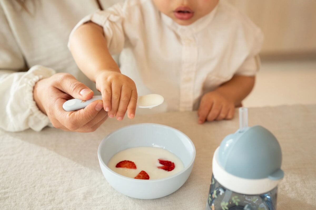 Little Dutch Laste lusikate komplekt harjutamiseks 2 tk ´Forest Friends´ - Image 2