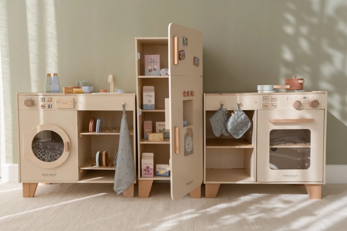 Little Dutch Pesumasin & nõudepesumasin FSC puidust (limiteeritud väljalase) - Image 11