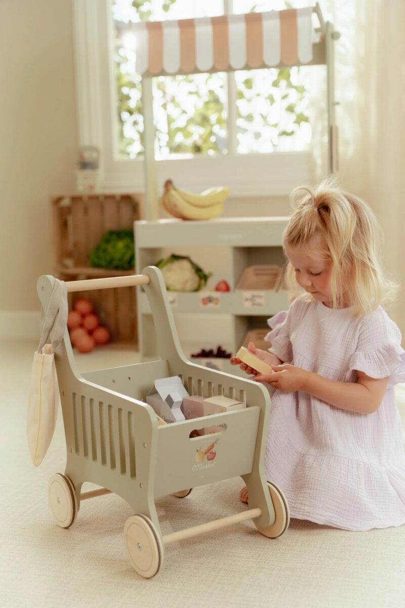Little Dutch Ostukäru FSC puidust - Image 9