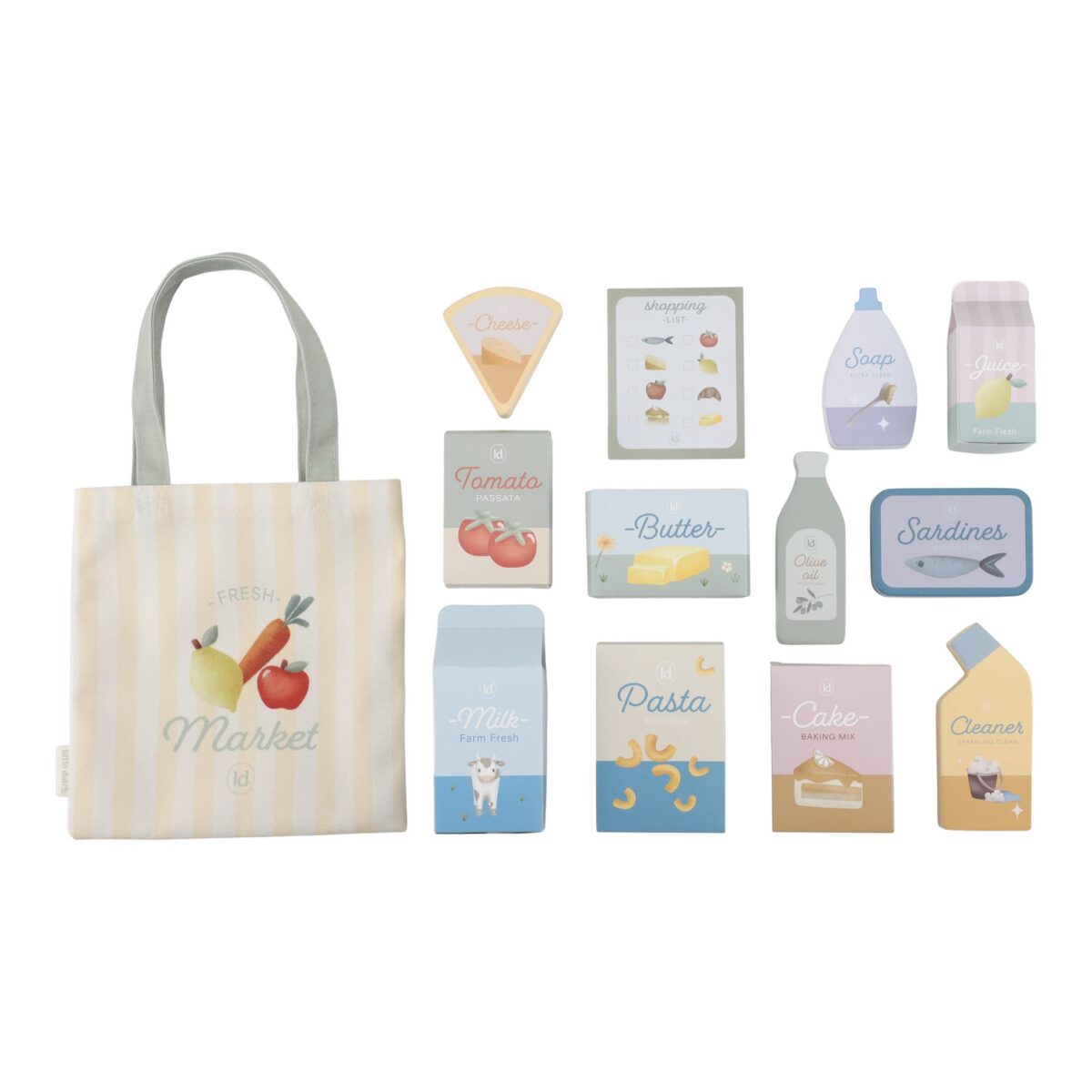 Little Dutch Ostukäru FSC puidust - Image 6